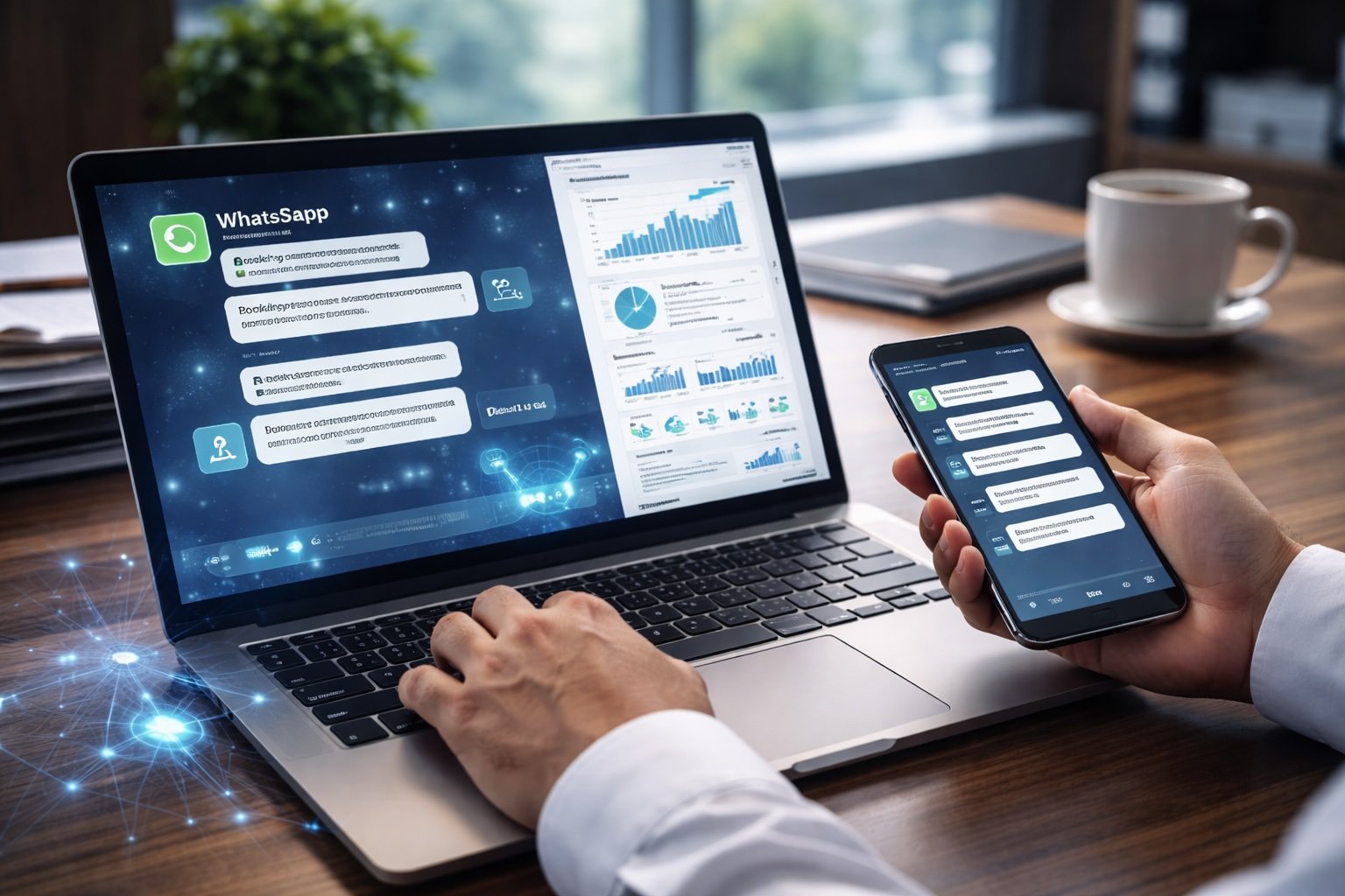 AIServe WhatsApp AI workflow and automation